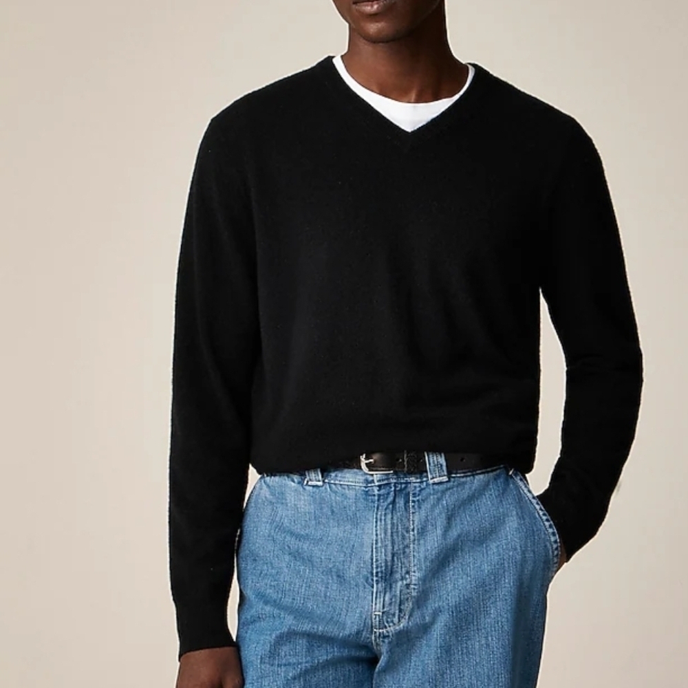 J.crew Cashmere V-neck sweater